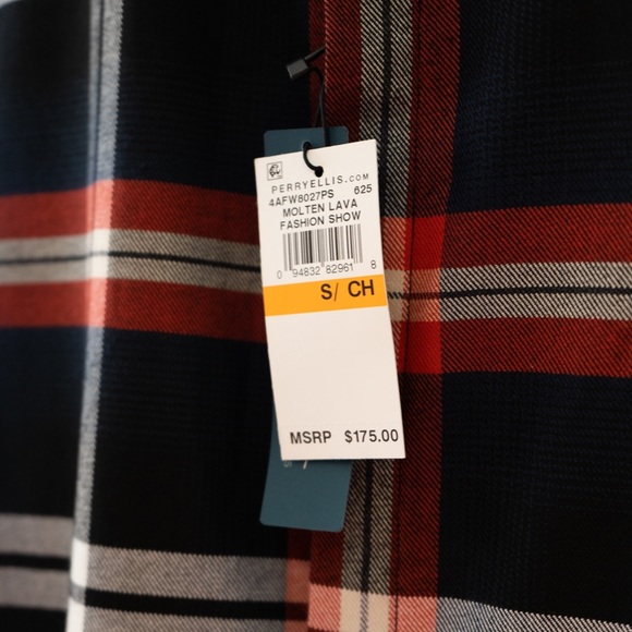 Perry Ellis button down new with tags small - Picture 3 of 8